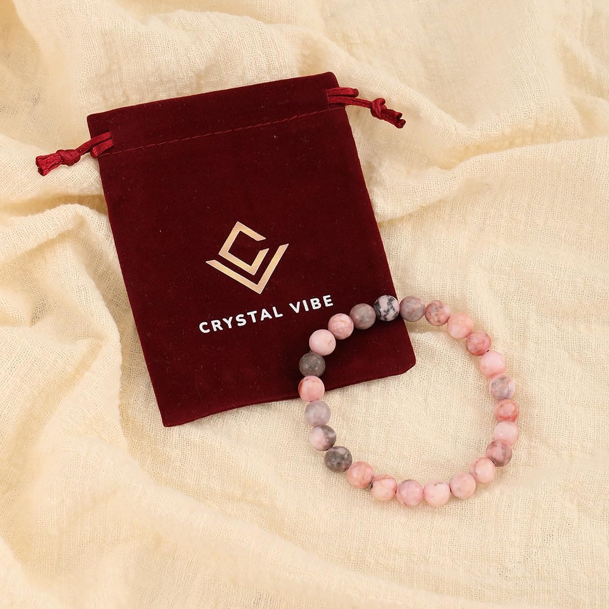 Pink Zebra Jasper Bracelet