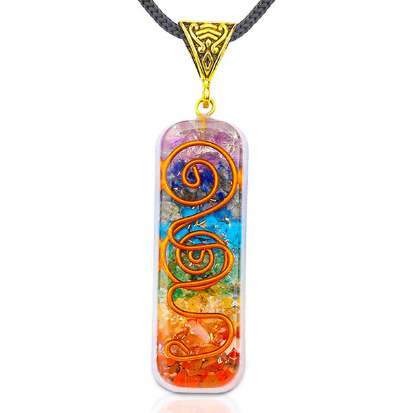 Crystal Necklace | Buy Online 7 Chakra Beads Customize Necklace